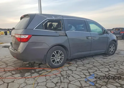 2011 Honda Odyssey Exl z USA, uszkodzony, nr VIN 5FNRL5H60BB090016